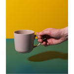 Kubek kamionkowy La Cafetière – kolor latte 350 ml – zdjęcie 5