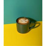 Kubek kamionkowy La Cafetière – zielony 350 ml – zdjęcie 3