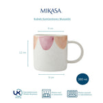 Kubek kamionkowy Muszelki Mikasa – 380 ml, zestaw 4 szt. – zdjęcie 5
