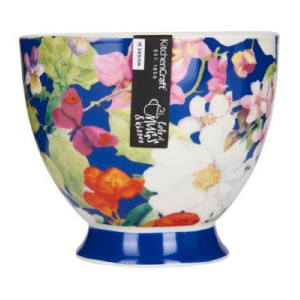 Kubek na nóżce Motyle Kitchen Craft – porcelanowy 400 ml – zdjęcie 2