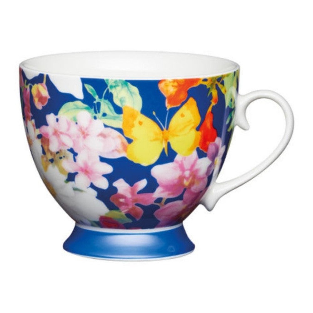 Kubek na nóżce Motyle Kitchen Craft – porcelanowy 400 ml