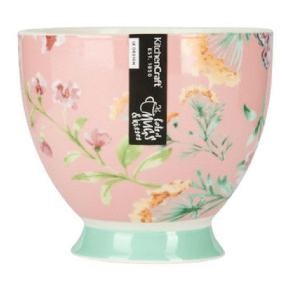 Kubek na nóżce porcelanowy Kitchen Craft – wielobarwny 400 ml – zdjęcie 3