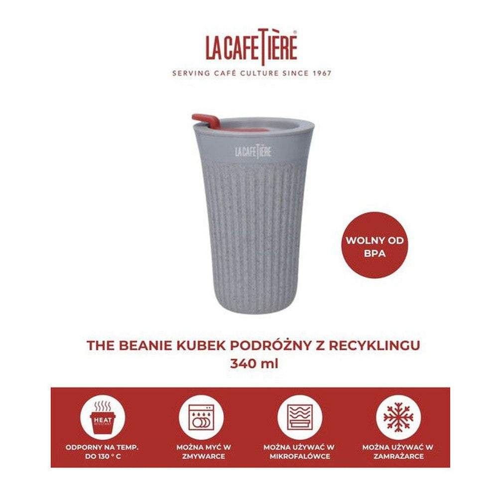 Kubek podróżny wielokrotnego użytku The Beanie La Cafetière – 340 ml – zdjęcie 8