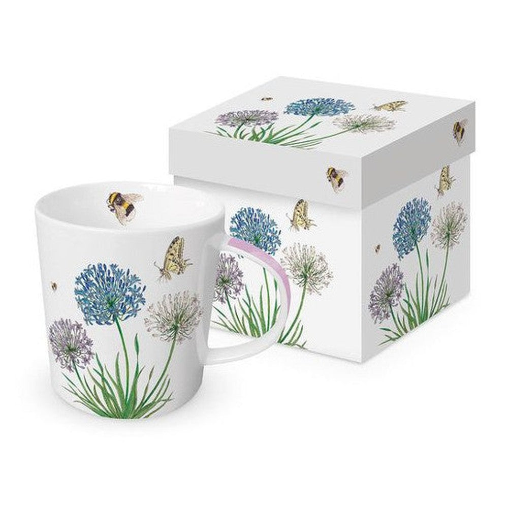 Kubek porcelanowy Agapant PPD – w ozdobnym pudełku, 350 ml