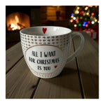 Kubek porcelanowy All i want for Christmas PPD – w ozdobnej puszce, 350 ml – zdjęcie 2