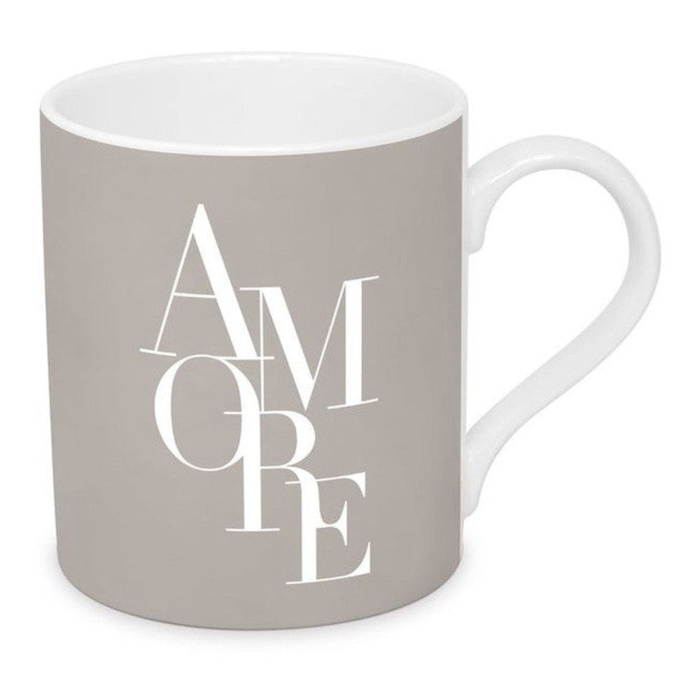 Kubek porcelanowy Amore PPD – beżowy 350 ml