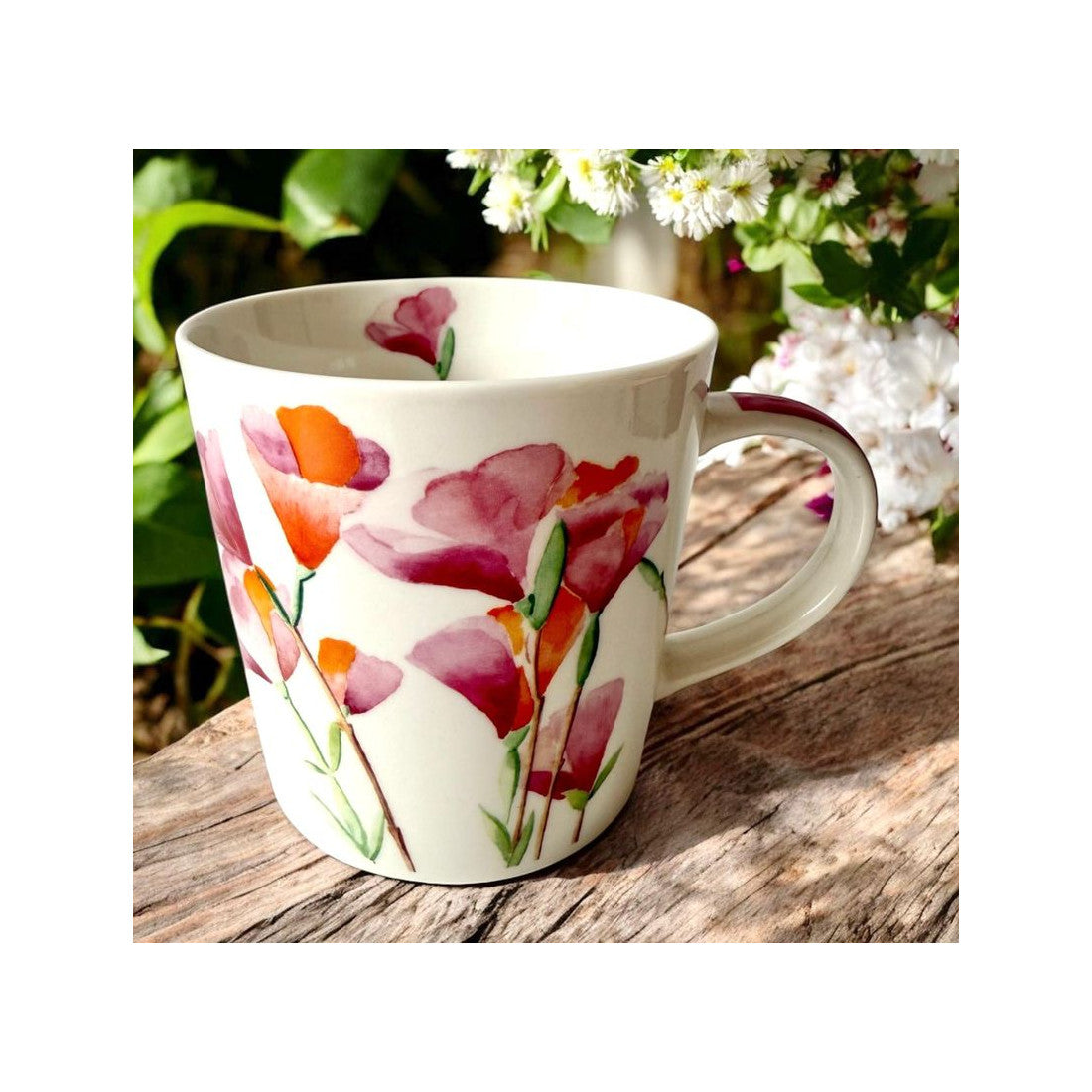 Kubek porcelanowy Azalie PPD – wielokolorowy 350 ml – zdjęcie 2