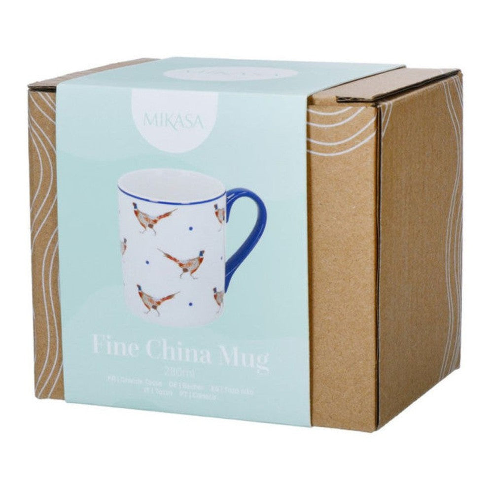 Kubek porcelanowy Bażanty Mikasa – 280 ml – zdjęcie 4