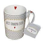 Kubek porcelanowy „Best Grandma Ever” PPD – biały 250 ml