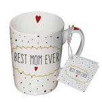 Kubek porcelanowy Best Mom Ever PPD – biały 250 ml