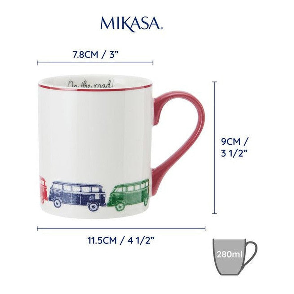 Kubek porcelanowy Campery Mikasa – 280 ml – zdjęcie 6