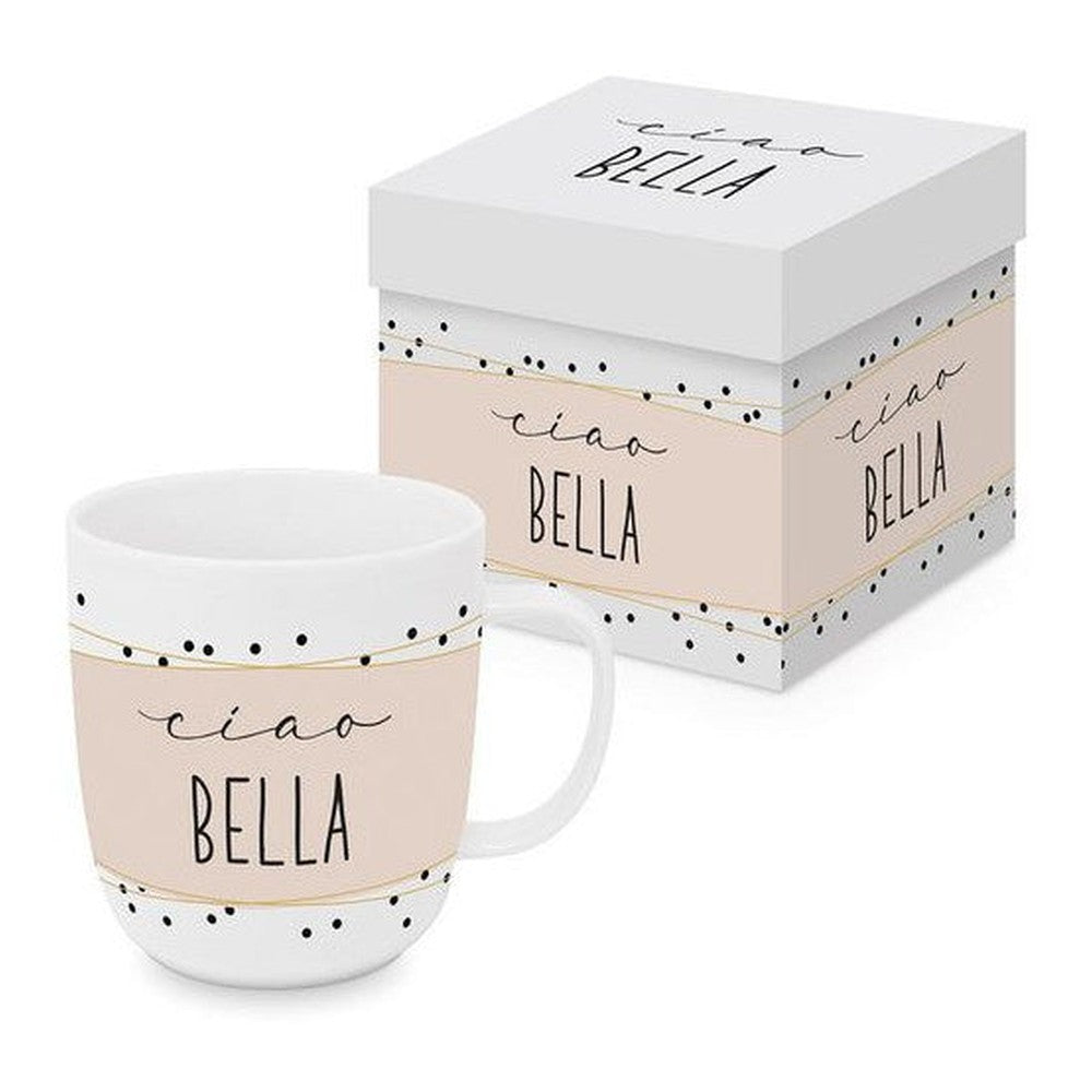 Kubek porcelanowy Ciao Bella PPD – matowy, 400 ml