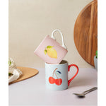 Kubek porcelanowy Cytryna Mikasa – różowy, 280 ml – zdjęcie 2