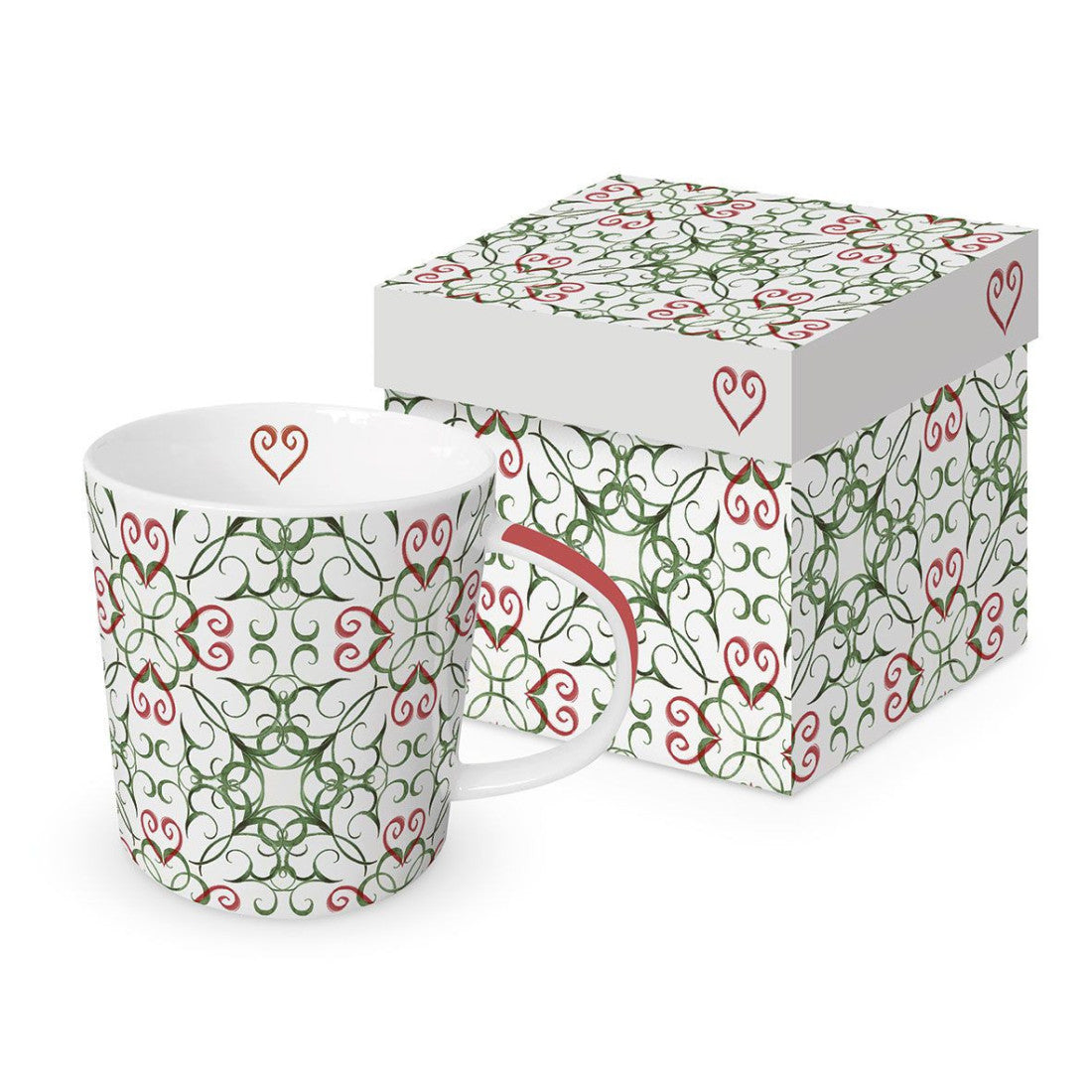 Kubek porcelanowy Esy Floresy PPD – w ozdobnym pudełku, 350 ml