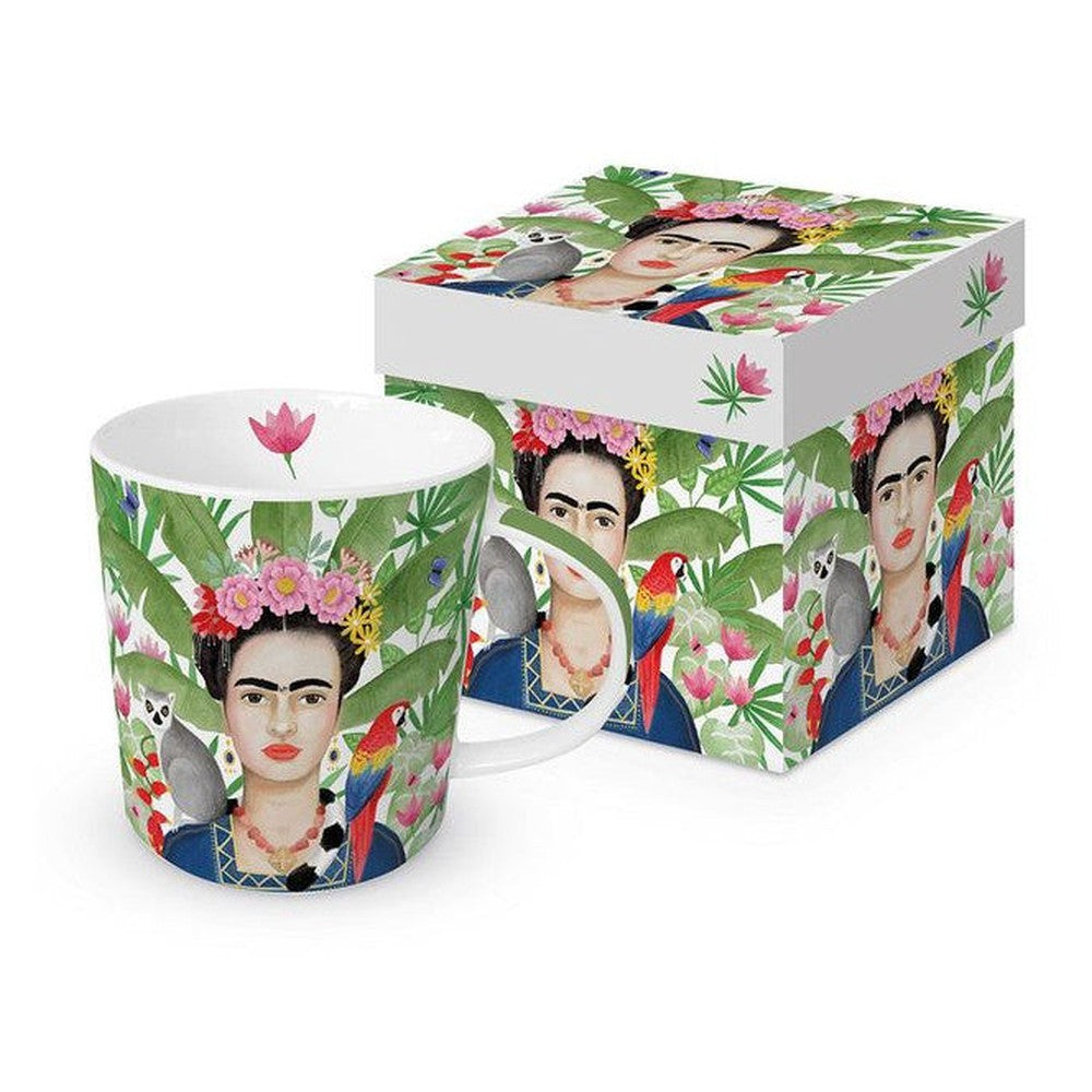 Kubek porcelanowy Frida PPD – wielokolorowy 350 ml