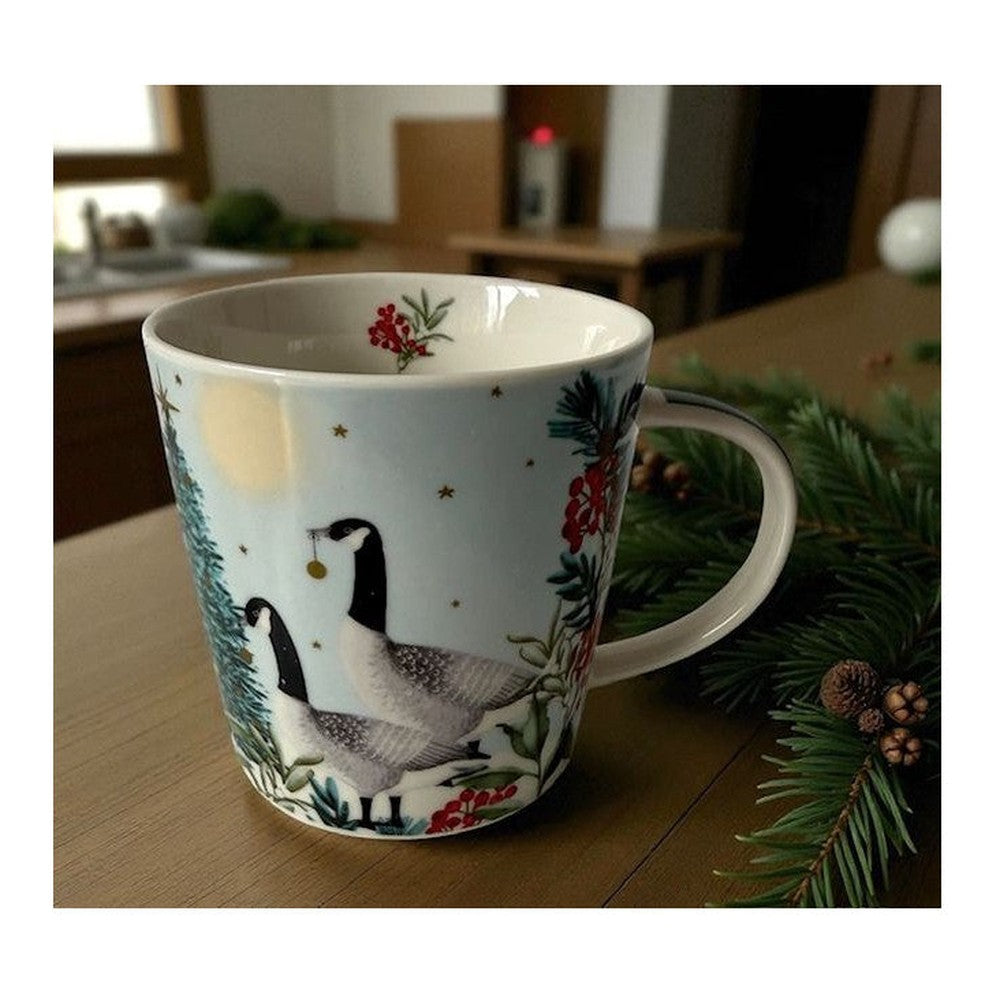 Kubek porcelanowy Gęś i Gąsior PPD – w ozdobnym pudełku, 400 ml – zdjęcie 2