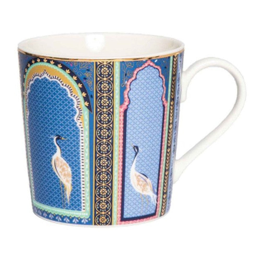 Kubek porcelanowy India Portmeirion – Żurawie – zdjęcie 3