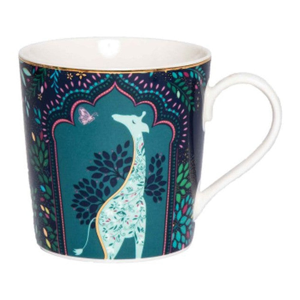 Kubek porcelanowy India Portmeirion – Żyrafa – zdjęcie 3