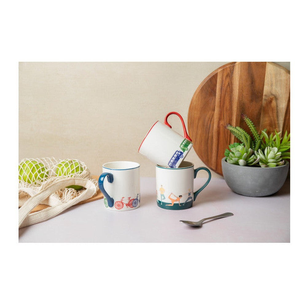 Kubek porcelanowy Joga Mikasa – 280 ml – zdjęcie 3