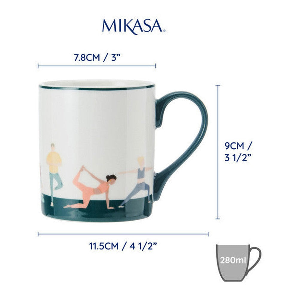 Kubek porcelanowy Joga Mikasa – 280 ml – zdjęcie 7