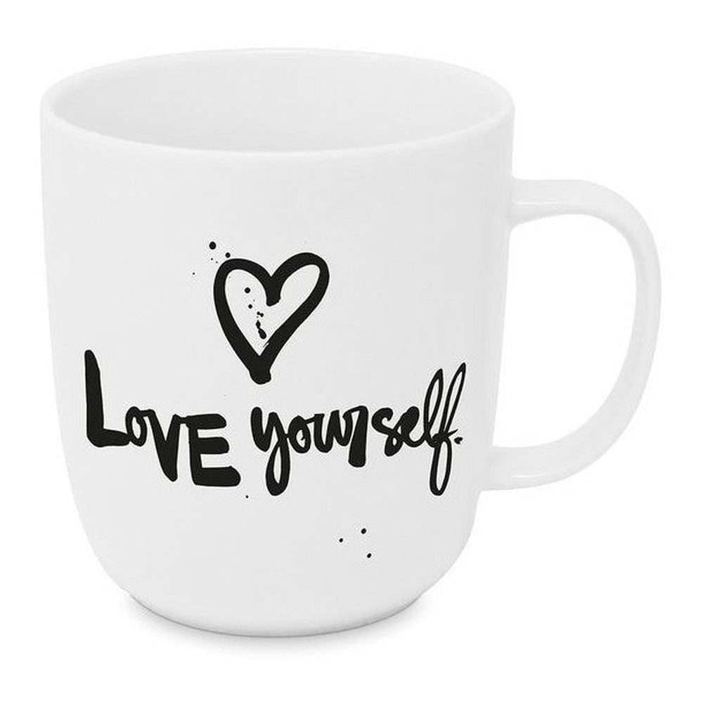 Kubek porcelanowy Kochaj Siebie PPD – biały 350 ml
