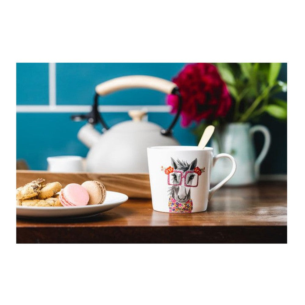 Kubek porcelanowy Koń Tipperleyhill Mikasa – 380 ml – zdjęcie 2