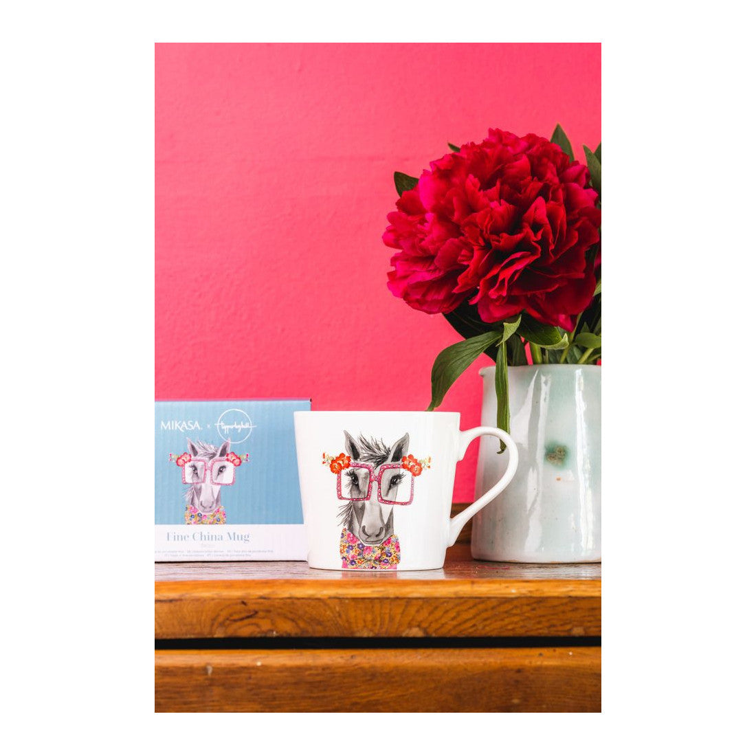 Kubek porcelanowy Koń Tipperleyhill Mikasa – 380 ml – zdjęcie 4