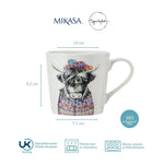 Kubek porcelanowy Krowa Tipperleyhill Mikasa – 380 ml – zdjęcie 7
