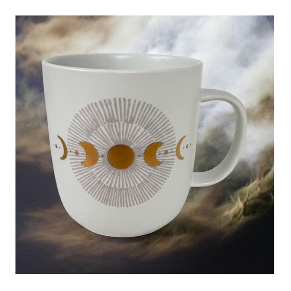 Kubek porcelanowy Księżyc PPD – wielokolorowy, 400 ml – zdjęcie 2