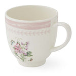 Kubek porcelanowy Kwiaty i Motyle Pimpernel – kremowy, różowy, 400 ml – zdjęcie 2