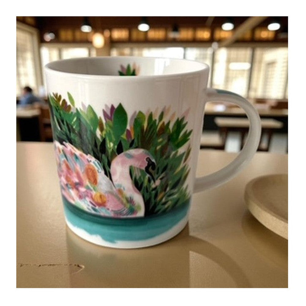 Kubek porcelanowy Łabędź PPD – w ozdobnym pudełku, 400 ml – zdjęcie 2