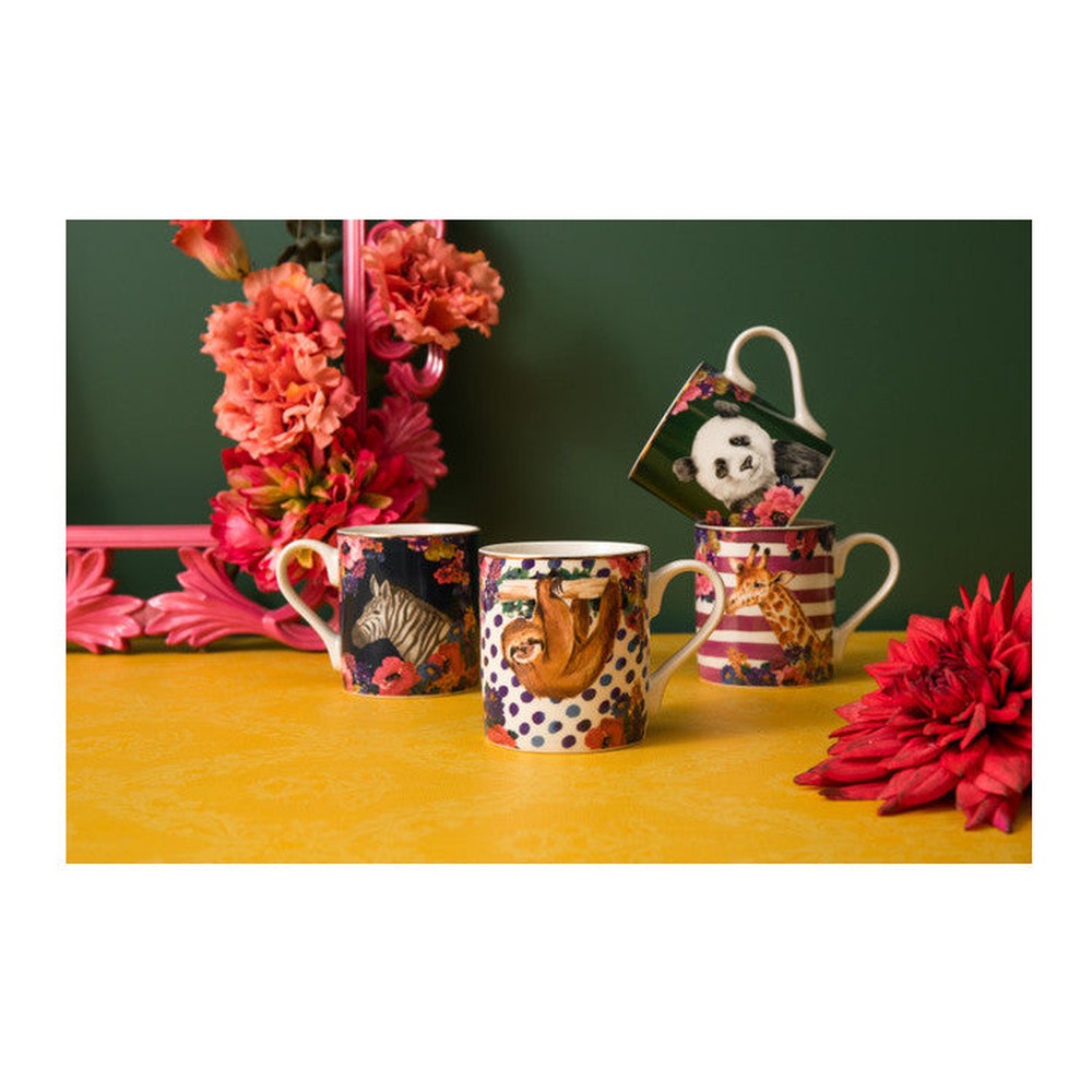 Kubek porcelanowy Leniwiec Wild at Heart Mikasa – 280 ml – zdjęcie 6