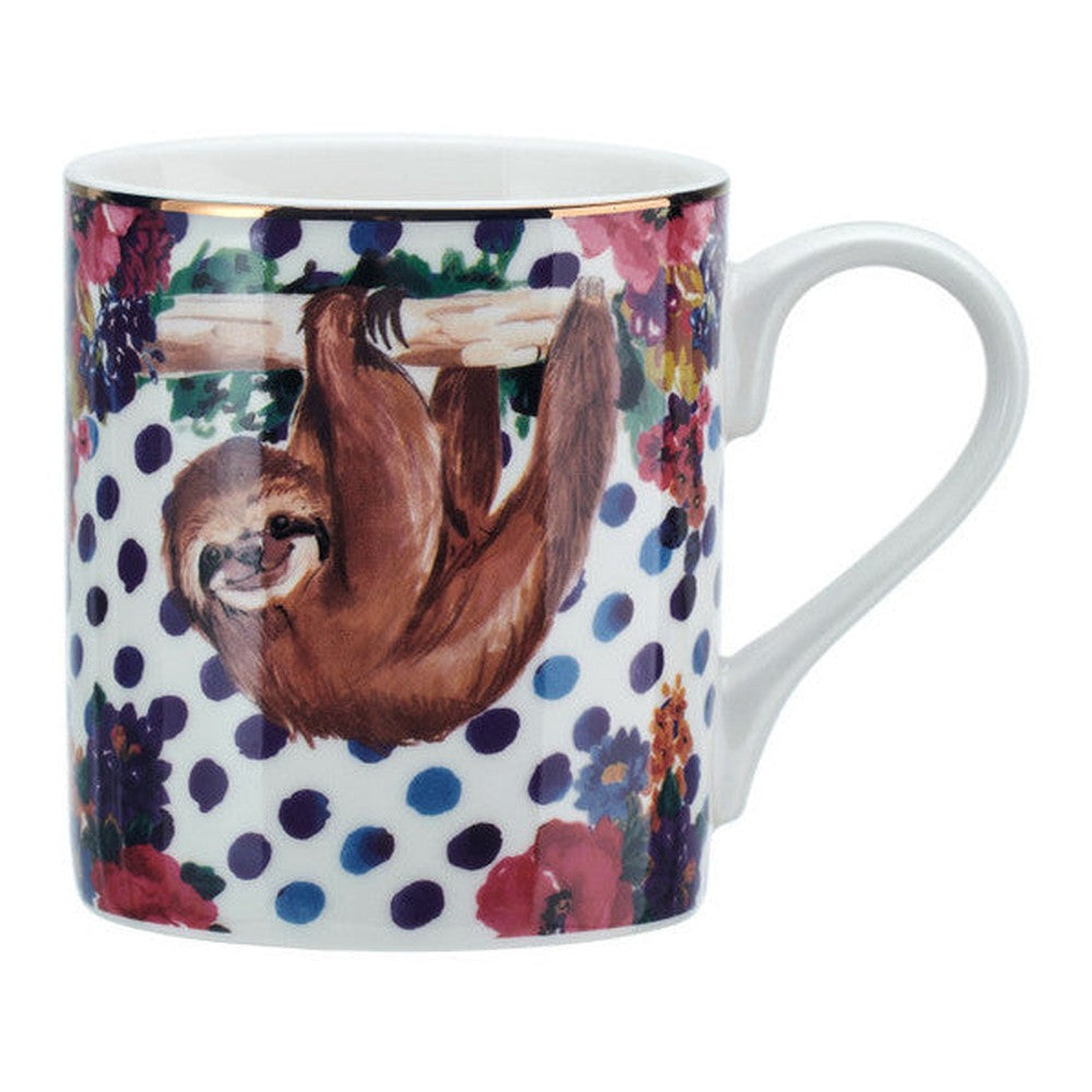 Kubek porcelanowy Leniwiec Wild at Heart Mikasa – 280 ml