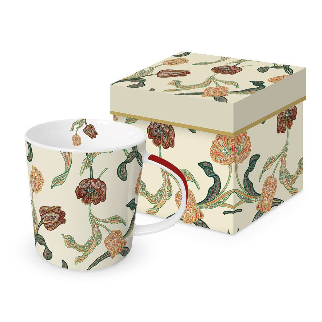 Kubek porcelanowy Liberty PPD – w ozdobnym pudełku, 350 ml