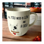 Kubek porcelanowy „Love and Dog” PPD – wielokolorowy 350 ml – zdjęcie 3