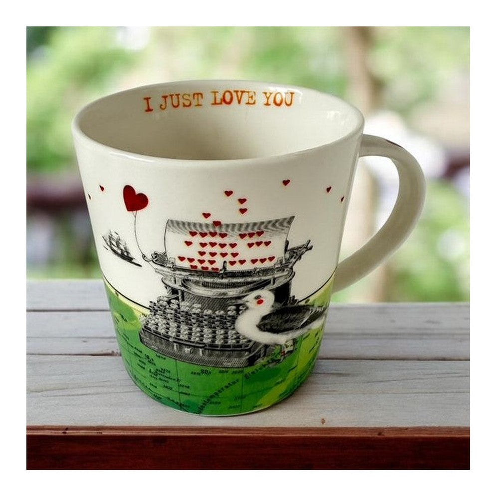 Kubek porcelanowy Love You PPD – w ozdobnym pudełku, 350 ml – zdjęcie 4