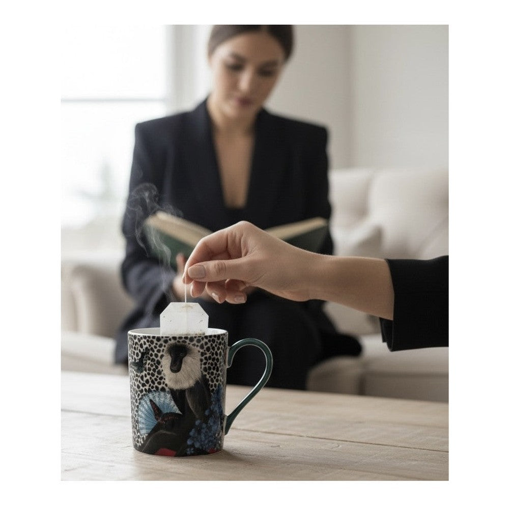 Kubek porcelanowy Małpa Sarah Arnett Mikasa – 350 ml – zdjęcie 3