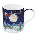 Kubek porcelanowy Merry Christmas Easy Life – 350 ml