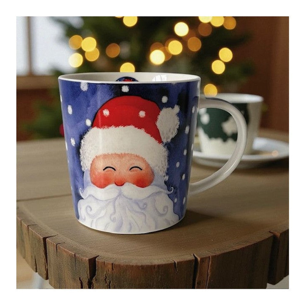 Kubek porcelanowy Mikołaj PPD – w ozdobnym pudełku, 400 ml – zdjęcie 2