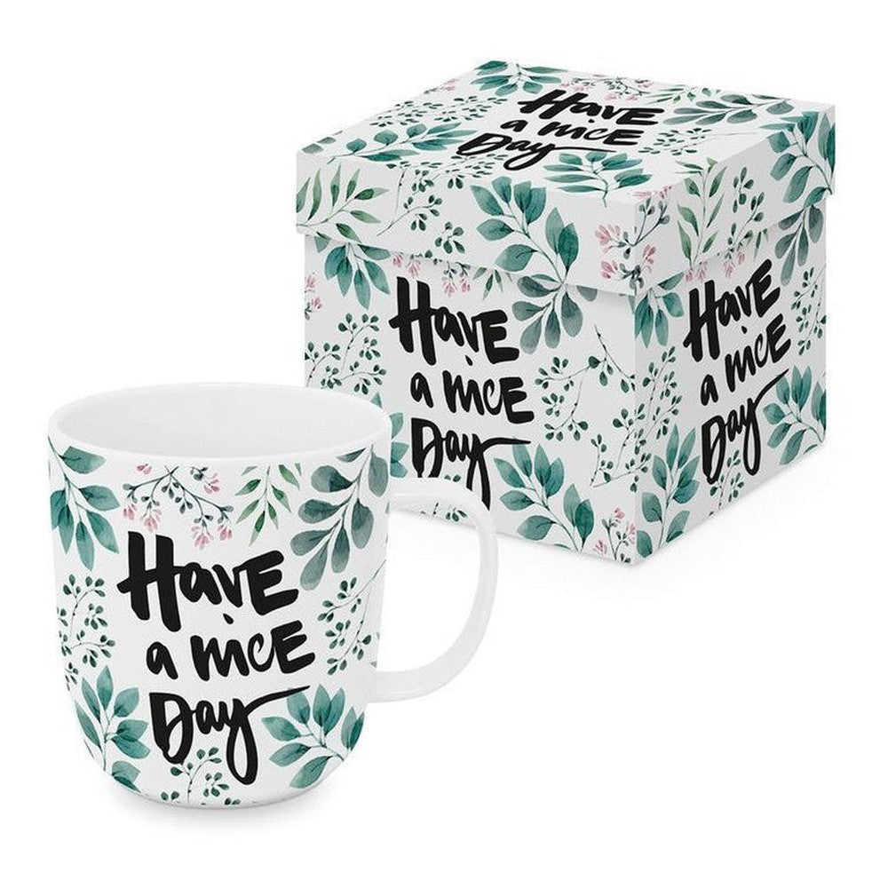 Kubek porcelanowy Miłego Dnia PPD – w ozdobnym pudełku, 350 ml