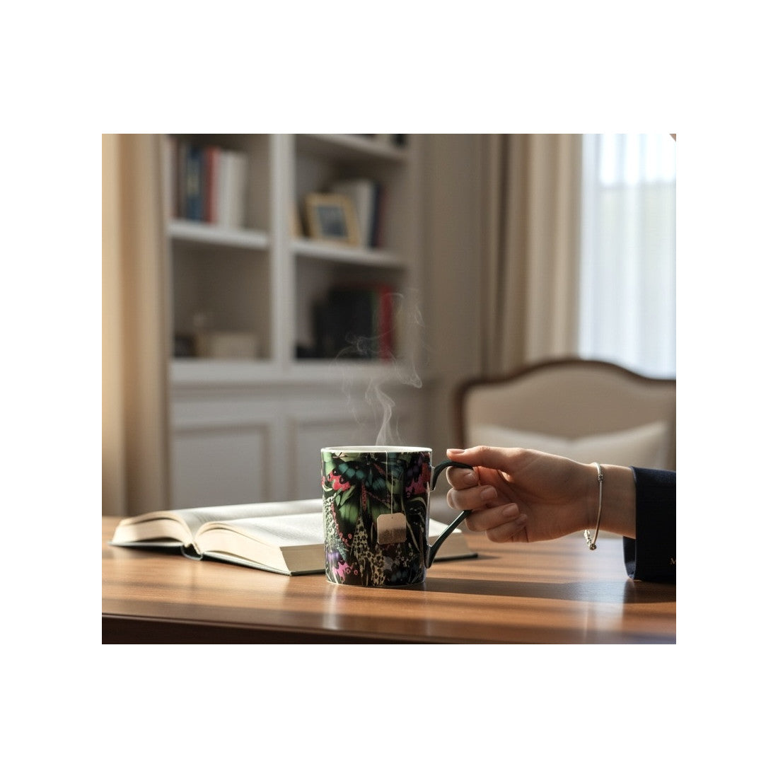 Kubek porcelanowy Motyl Sarah Arnett Mikasa – 350 ml – zdjęcie 5