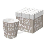 Kubek porcelanowy Ocean PPD – w ozdobnym pudełku, jasnoszary 350 ml