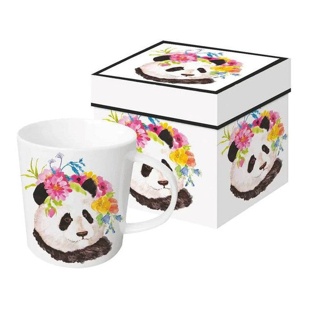 Kubek porcelanowy Panda PPD – w ozdobnym pudełku, 400 ml