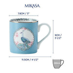 Kubek porcelanowy Paw Mikasa – 280 ml – zdjęcie 5