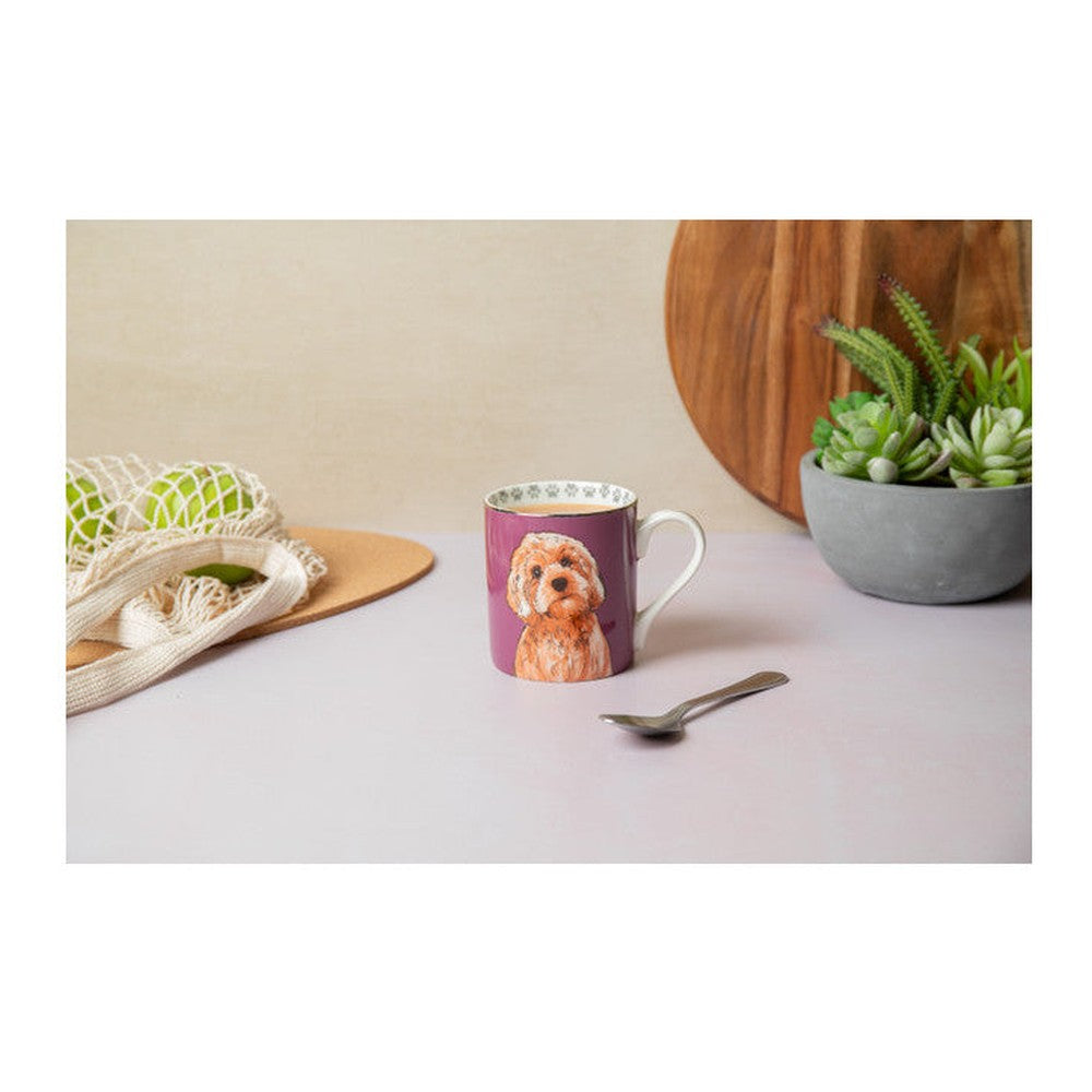 Kubek porcelanowy Pies Cockapoo Mikasa – 280 ml – zdjęcie 4