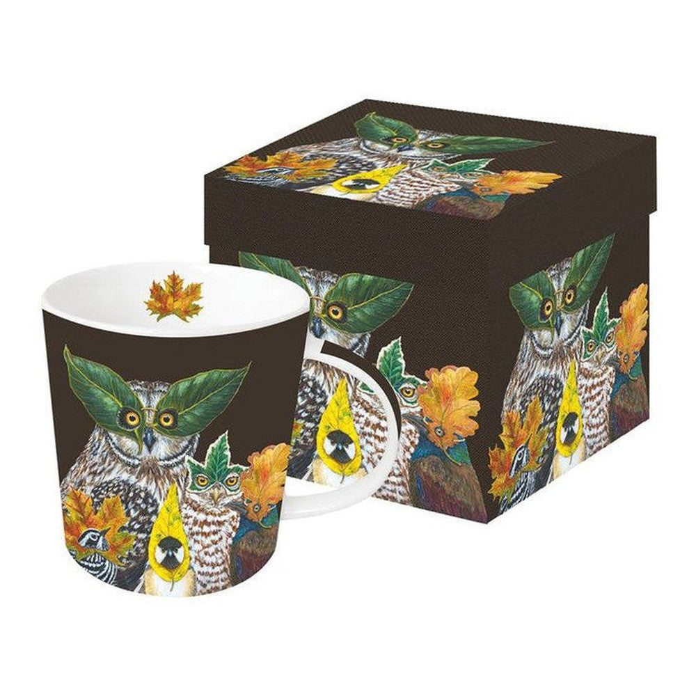 Kubek porcelanowy Ptasia Maskarada PPD – wielokolorowy 350 ml