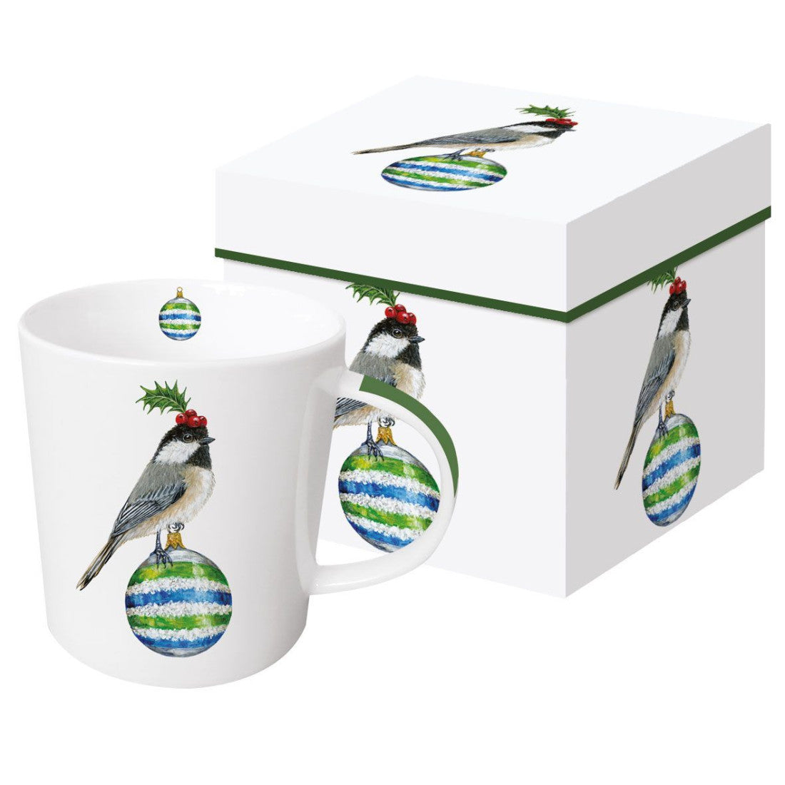 Kubek porcelanowy Ptaszek na Bombce PPD – wielokolorowy, 350 ml