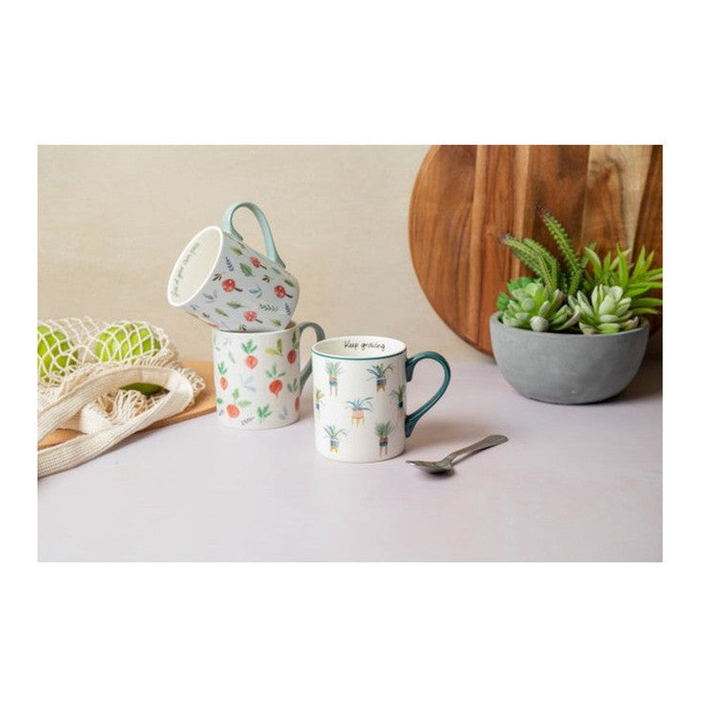 Kubek porcelanowy Rośliny Mikasa – 280 ml – zdjęcie 2