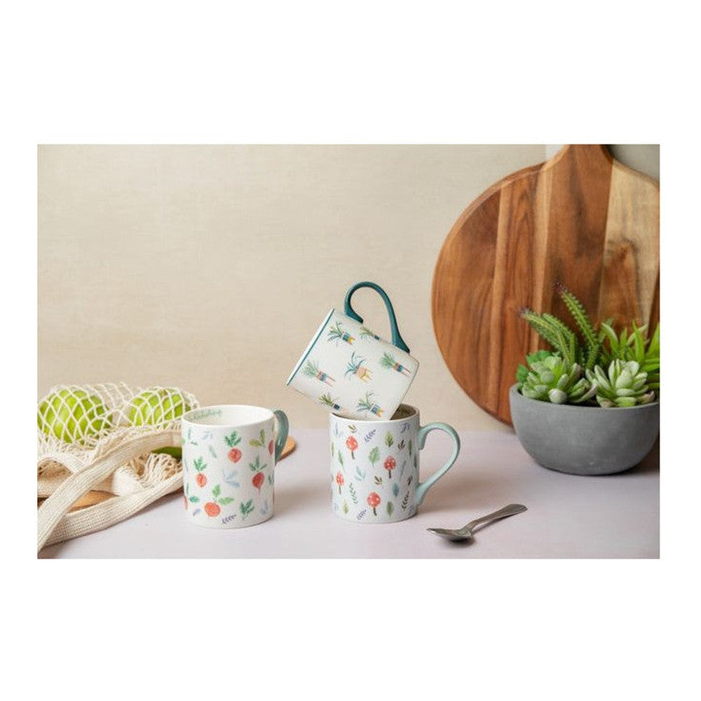 Kubek porcelanowy Rośliny Mikasa – 280 ml – zdjęcie 6