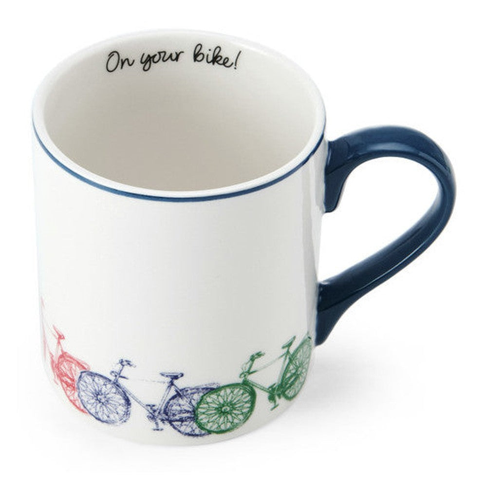 Kubek porcelanowy Rowery Mikasa – 280 ml – zdjęcie 3